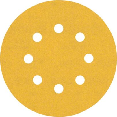 EXPERT C470 brusni papir sa 8 rupa za rotacione brusilice od 125 mm, G 240, 5 delova - 1