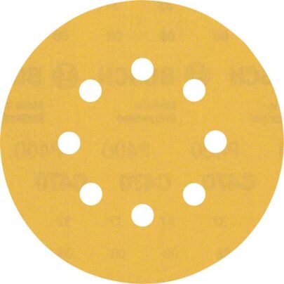 EXPERT C470 brusni papir sa 8 rupa za rotacione brusilice od 125 mm, G 400, 5 delova - 1