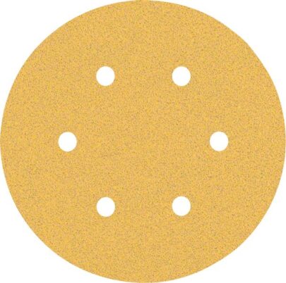 EXPERT C470 brusni papir sa 6 rupa za rotacione brusilice od 150 mm, G 80, 5 delova - 1