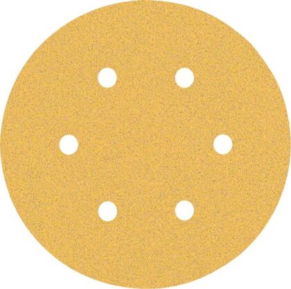 BOSCH EXPERT C470 brusni papir sa 6 rupa za rotacione brusilice od 150 mm, G 80, 5 delova 2608900815 - 1