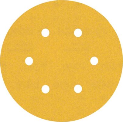 EXPERT C470 brusni papir sa 6 rupa za rotacione brusilice od 150 mm, G 240, 5 delova - 1