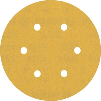 EXPERT C470 brusni papir sa 6 rupa za rotacione brusilice od 150 mm, G 320, 5 delova - 1