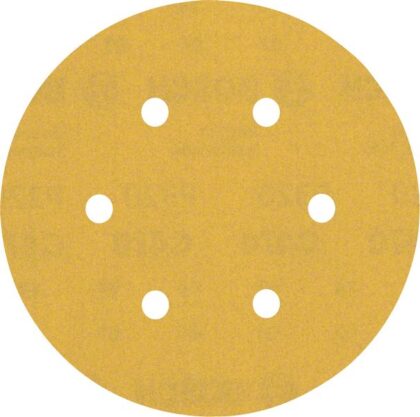 BOSCH EXPERT C470 brusni papir sa 6 rupa za rotacione brusilice od 150 mm, G 320, 5 delova 2608900820 - 1