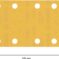 EXPERT C470 brusni papir sa 8 rupa za vibracione brusilice od 93 x 230 mm, G 400, 10 delova - 2