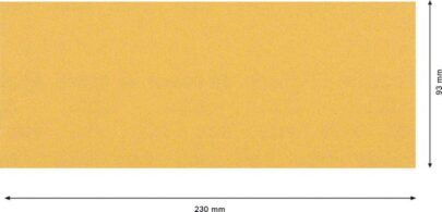 EXPERT C470 brusni papir bez rupa za vibracione brusilice od 93 x 230 mm, G 120, 10 delova - 2