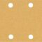 EXPERT C470 brusni papir sa 8 rupa za vibracione brusilice od 93×186 mm, G 60, 10 delova - 1