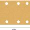 EXPERT C470 brusni papir sa 8 rupa za vibracione brusilice od 93×186 mm, G 60, 10 delova - 2