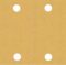 EXPERT C470 brusni papir sa 8 rupa za vibracione brusilice od 93 x 186 mm, G 180, 10 delova - 1