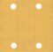 EXPERT C470 brusni papir sa 8 rupa za vibracione brusilice od 93 x 186 mm, G 400, 10 delova - 1
