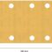 EXPERT C470 brusni papir sa 8 rupa za vibracione brusilice od 93 x 186 mm, G 400, 10 delova - 2