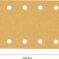 EXPERT C470 brusni papir sa 14 rupa za vibracione brusilice od 115 x 230 mm, G 60, 10 delova - 2