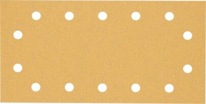 EXPERT C470 brusni papir sa 14 rupa za vibracione brusilice od 115 x 230 mm, G 80, 10 delova - 1