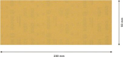 EXPERT C470 brusni papir bez rupa za vibracione brusilice od 93 x 230 mm, G 320, 10 delova - 2