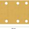 EXPERT C470 brusni papir sa 8 rupa za vibracione brusilice od 93 x 186 mm, G 320, 10 delova - 2