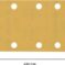 EXPERT C470 brusni papir sa 8 rupa za vibracione brusilice od 93 x 230 mm, G 320, 10 delova - 2