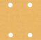 EXPERT C470 brusni papir sa 8 rupa za vibracione brusilice od 93×186 mm, G 100, 10 delova - 1