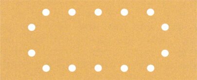 EXPERT C470 brusni papir sa 14 rupa za vibracione brusilice od 115 x 280 mm, G 100, 10 delova - 1