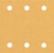 EXPERT C470 brusni papir sa 14 rupa za vibracione brusilice od 115 x 280 mm, G 100, 10 delova - 1