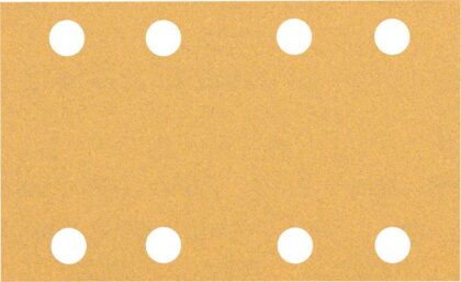 BOSCH EXPERT C470 brusni papir sa 8 rupa za vibracione brusilice od 80 x 133 mm, G 100, 10 delova 2608900880 - 1