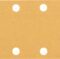 EXPERT C470 brusni papir sa 8 rupa za vibracione brusilice od 80 x 133 mm, G 100, 10 delova - 1