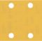 EXPERT C470 brusni papir sa 8 rupa za vibracione brusilice od 80 x 133 mm, G 400, 10 delova - 1