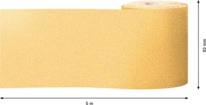 EXPERT C470 rolna brusnog papira za ručno brušenje od 93 mm, 5 m, G 80 - 2