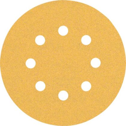 BOSCH EXPERT C470 brusni papir sa 8 rupa za rotacione brusilice od 125 mm, G 100, 50 delova 2608900911 - 1