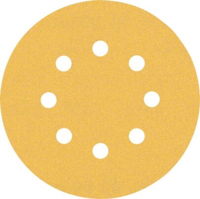 EXPERT C470 brusni papir sa 8 rupa za rotacione brusilice od 125 mm, G 120, 50 delova - 1