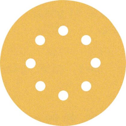BOSCH EXPERT C470 brusni papir sa 8 rupa za rotacione brusilice od 125 mm, G 120, 50 delova 2608900912 - 1