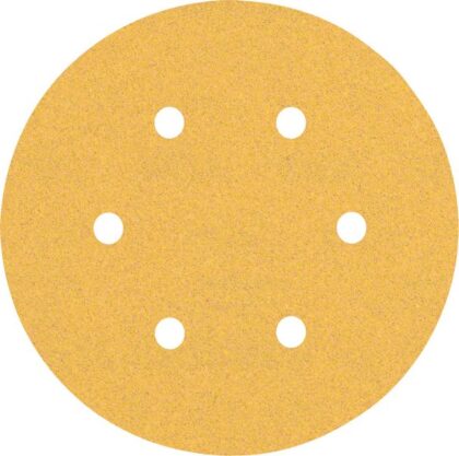 BOSCH EXPERT C470 brusni papir sa 6 rupa za rotacione brusilice od 150 mm, G 100, 50 delova 2608900920 - 1