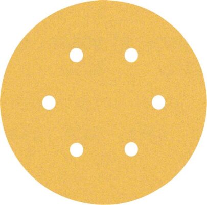 EXPERT C470 brusni papir sa 6 rupa za rotacione brusilice od 150 mm, G 120, 50 delova - 1