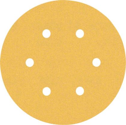 BOSCH EXPERT C470 brusni papir sa 6 rupa za rotacione brusilice od 150 mm, G 120, 50 delova 2608900921 - 1