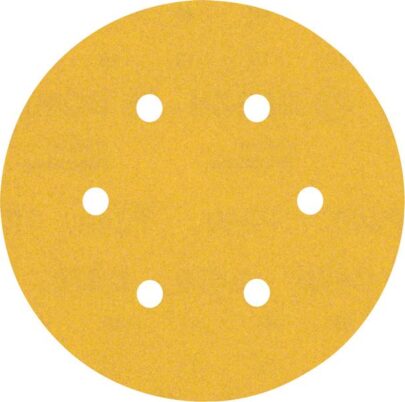 EXPERT C470 brusni papir sa 6 rupa za rotacione brusilice od 150 mm, G 240, 50 delova - 1