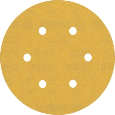 EXPERT C470 brusni papir sa 6 rupa za rotacione brusilice od 150 mm, G 320, 50 delova - 1
