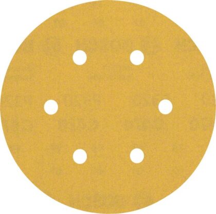 BOSCH EXPERT C470 brusni papir sa 6 rupa za rotacione brusilice od 150 mm, G 320, 50 delova 2608900924 - 1