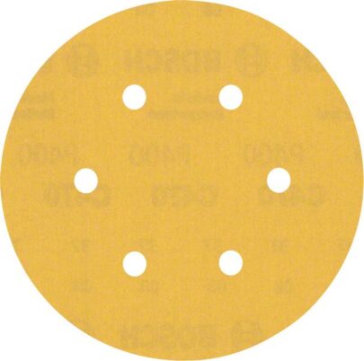 EXPERT C470 brusni papir sa 6 rupa za rotacione brusilice od 150 mm, G 400, 50 delova - 1