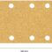 EXPERT C470 brusni papir sa 8 rupa za vibracione brusilice od 93 x 186 mm, G 40, 50 delova - 2