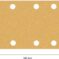 EXPERT C470 brusni papir sa 8 rupa za vibracione brusilice od 93 x 186 mm, G 60, 50 delova - 2