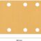 EXPERT C470 brusni papir sa 8 rupa za vibracione brusilice od 93 x 186 mm, G 100, 50 delova - 2