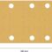 EXPERT C470 brusni papir sa 8 rupa za vibracione brusilice od 93 x 186 mm, G 120, 50 delova - 2