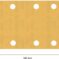 EXPERT C470 brusni papir sa 8 rupa za vibracione brusilice od 93 x 186 mm, G 400, 50 delova - 2