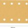 EXPERT C470 brusni papir sa 14 rupa za vibracione brusilice od 115 x 230 mm, G 80, 50 delova - 2