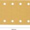 EXPERT C470 brusni papir sa 14 rupa za vibracione brusilice od 115 x 230 mm, G 180, 50 delova - 2