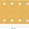 EXPERT C470 brusni papir sa 14 rupa za vibracione brusilice od 115 x 230 mm, G 400, 50 delova - 2