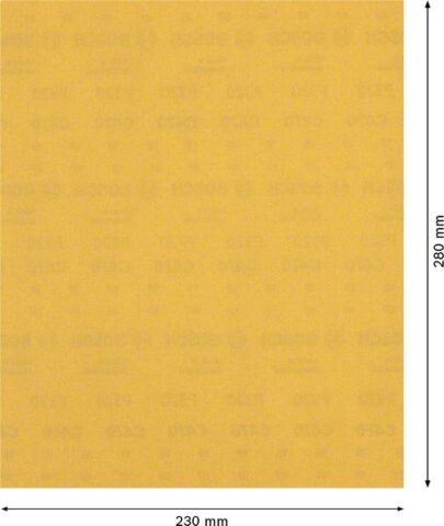 EXPERT C470 brusni papir za ručno brušenje od 230 x 280 mm, G 320 - 2