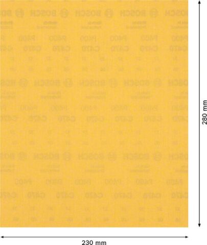 EXPERT C470 brusni papir za ručno brušenje od 230 x 280 mm, G 400 - 2