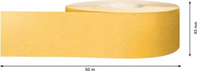 EXPERT C470 rolna brusnog papira za ručno brušenje od 93 mm x 50 m, G 240 - 2