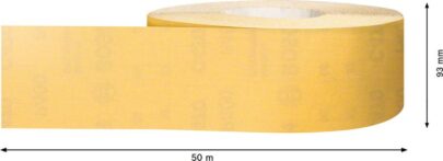 EXPERT C470 rolna brusnog papira za ručno brušenje od 93 mm x 50 m, G 400 - 2