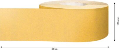 EXPERT C470 rolna brusnog papira za ručno brušenje od 115 mm x 50 m, G 240 - 2