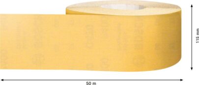 EXPERT C470 rolna brusnog papira za ručno brušenje od 115 mm x 50 m, G 400 - 2